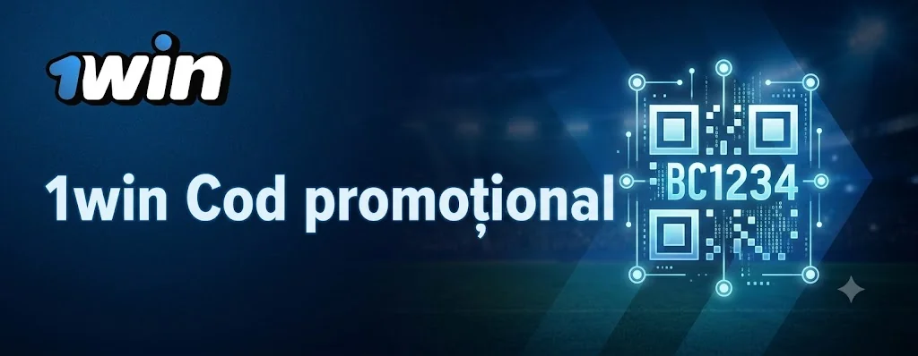 Câmpul pentru cod promoțional 1win la înregistrare și la depunere